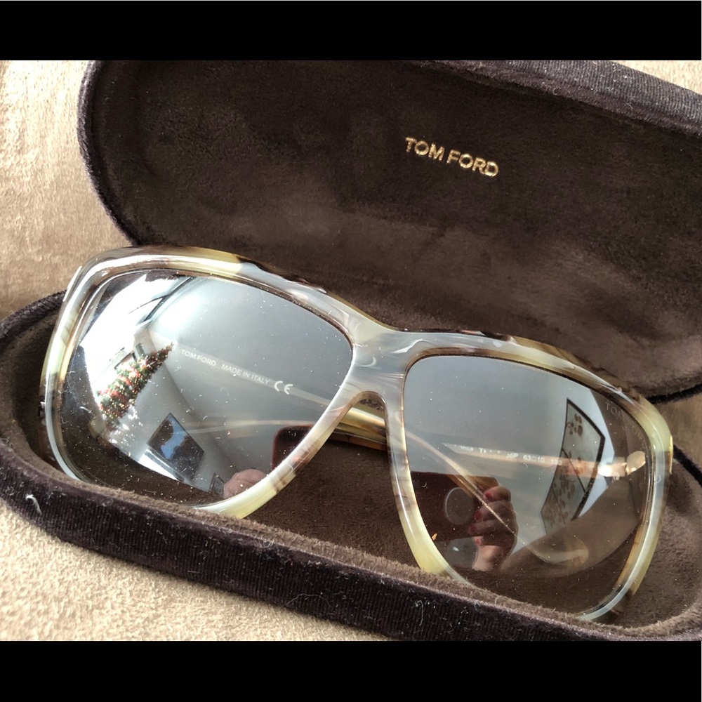 Tom Ford Sunglasses Tortoise Wayfarer-Style